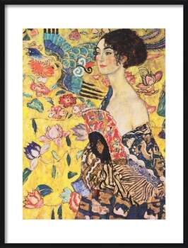 Poster Lady with a Fan (1918)